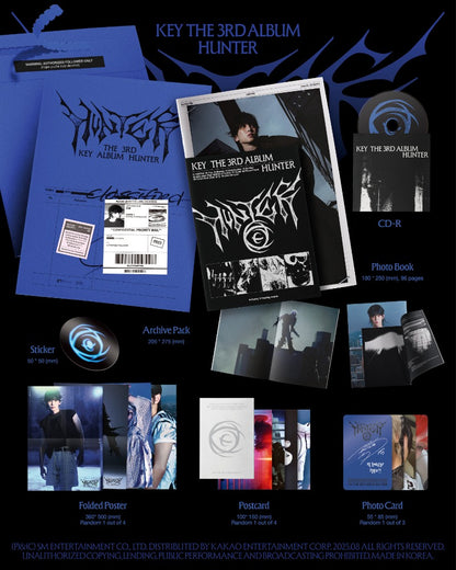 KEY The 3rd Album – HUNTER (Photobook Ver.)