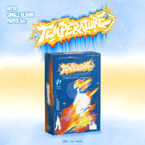 PRE-ORDER: HUTA (BtoB) 1st Single Album - TEMPERATURE (Paper Ver. / KIWEE Album)