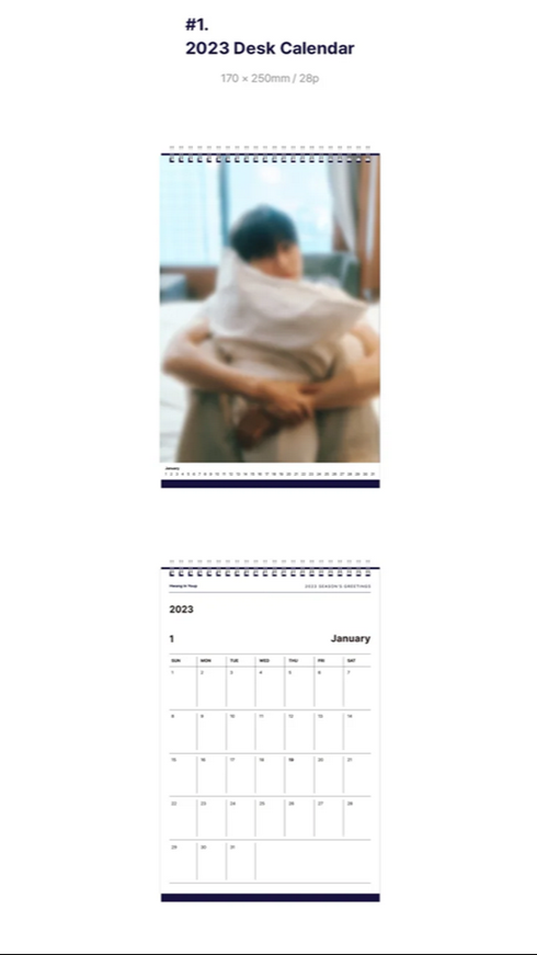 Hwang In Yeop 2023 Season's Greetings