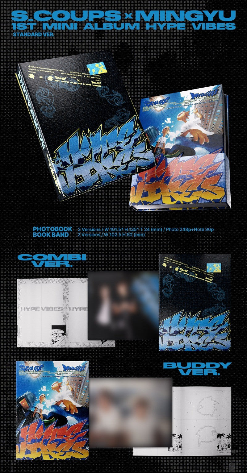 S.COUPS X MINGYU 1st Mini Album - HYPE VIBES (Random)