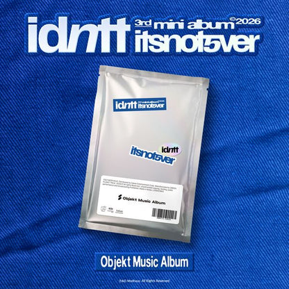 idntt 3rd Mini Album - itsnotver (Objekt Music Album)