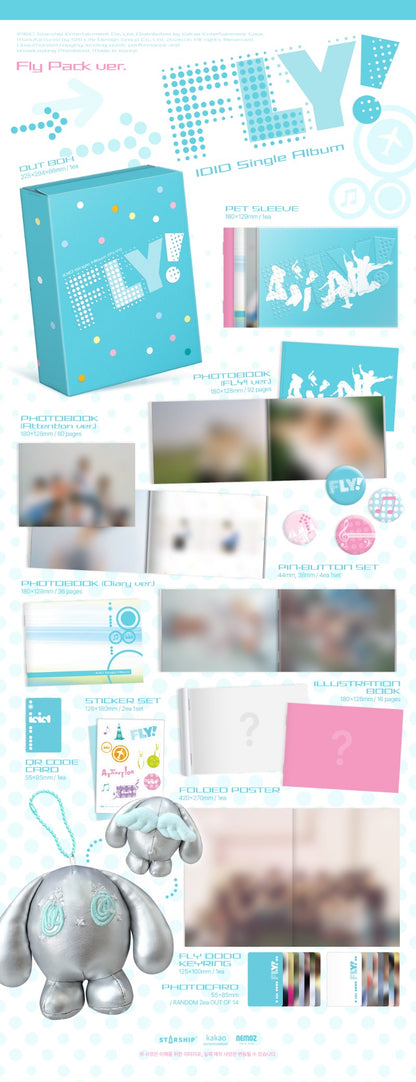 IDID Single Album - FLY! (Fly Pack Ver.) (Limited Edition)