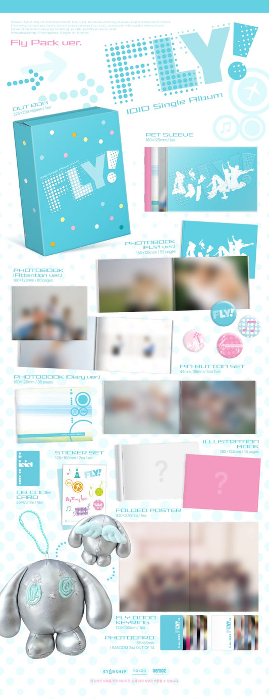 PRE-ORDER: IDID Single Album - FLY! (Fly Pack Ver.) (Limited Edition)