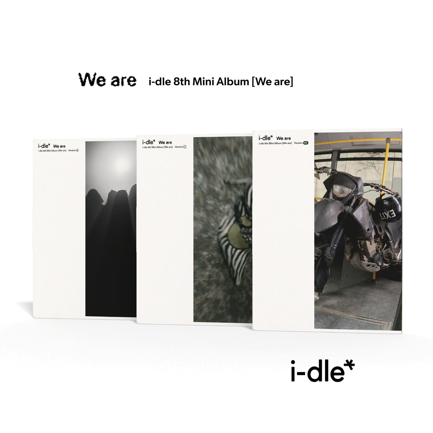 i-dle 8th Mini Album - We are (Random)