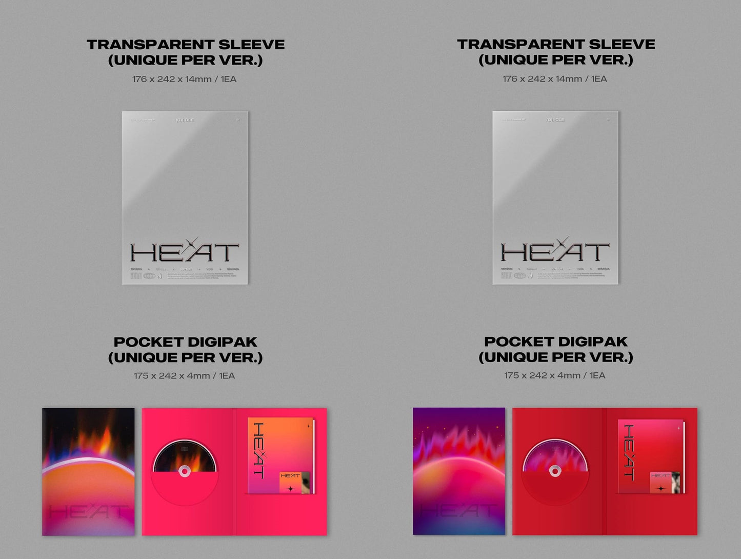 [PRE-OWNED] (G)I-DLE Special EP 01 - HEAT