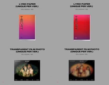 [PRE-OWNED] (G)I-DLE Special EP 01 - HEAT