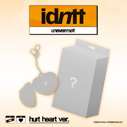 idntt 1st Mini Album - <unevermet> (hurt heart Ver.) (Limited Edition)