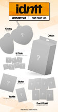 Load image into Gallery viewer, PRE-ORDER: idntt 1st Mini Album - &lt;unevermet&gt; (hurt heart Ver.) (Limited Edition)
