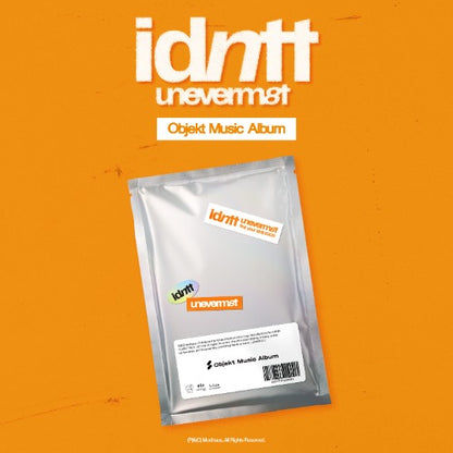 idntt 1st Mini Album - <unevermet> (Objekt Music Album Ver.)
