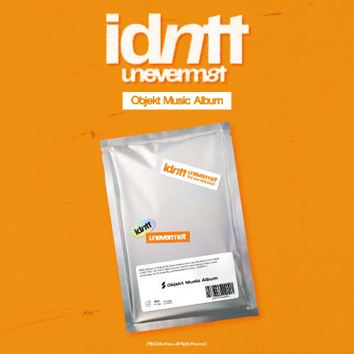 idntt 1st Mini Album - <unevermet> (Objekt Music Album Ver.)