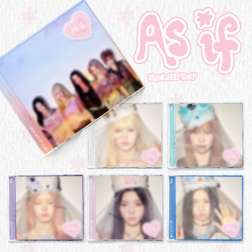 PRE-ORDER: ifeye 3rd EP Album - As if (Jewel Ver.) (Random)
