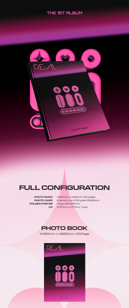 iii 1st Single Album – RE:AL iii