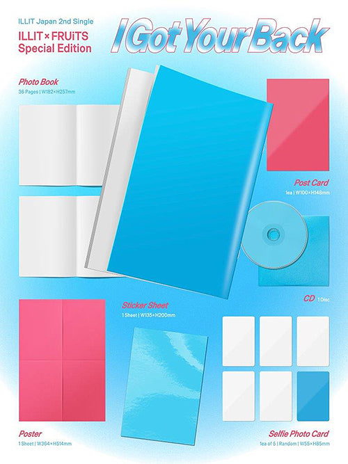 PRE-ORDER: ILLIT 2nd Single ALbum - I GOT YOUR BACK [Japanese Edition]