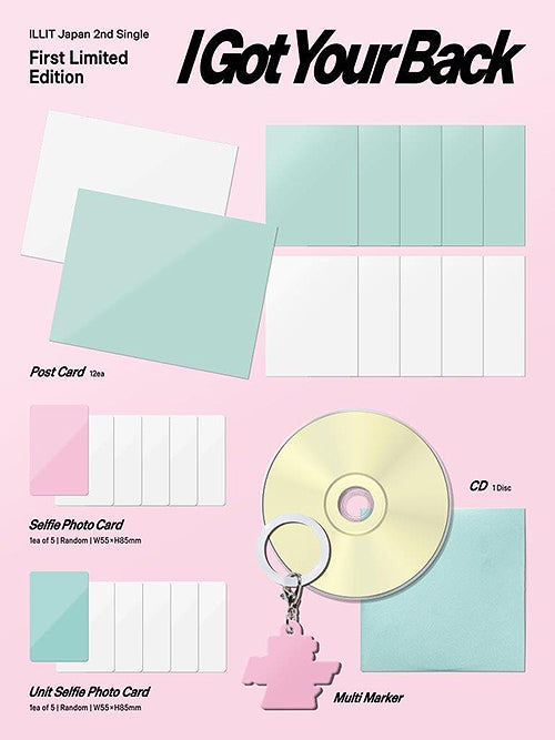 PRE-ORDER: ILLIT 2nd Single ALbum - I GOT YOUR BACK [Japanese Edition]