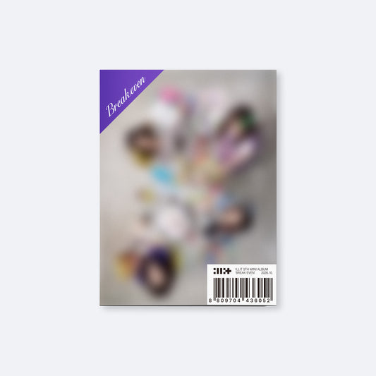 PRE-ORDER: ILLIT 5th Mini Album - BREAK EVEN (Weverse Albums Ver.)