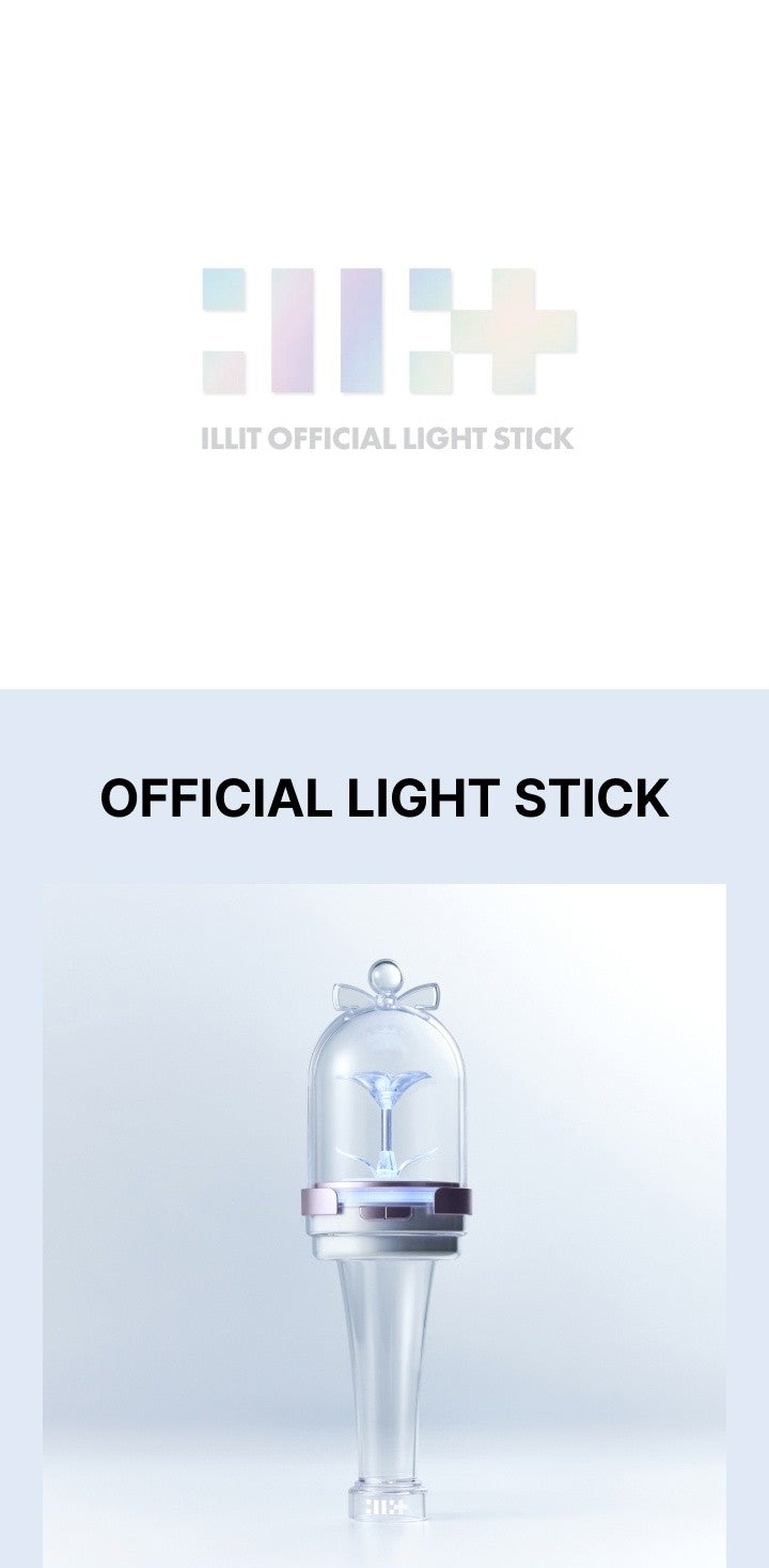 ILLIT – OFFICIAL LIGHT STICK [Restock]