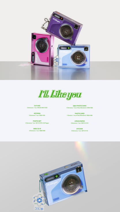 ILLIT 2nd Mini Album – I’LL LIKE YOU (GLLIT Ver.) (Random)
