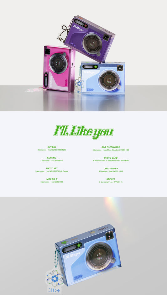 ILLIT 2nd Mini Album – I’LL LIKE YOU (GLLIT Ver.) (Random)