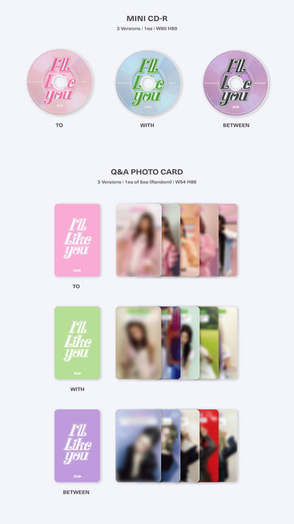 ILLIT 2nd Mini Album – I’LL LIKE YOU (GLLIT Ver.) (Random)