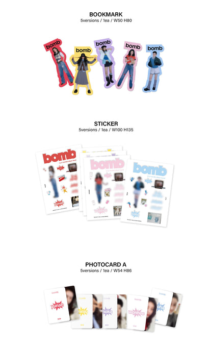 ILLIT 3rd Mini Album – bomb (GLLIT Ver.) (Random)
