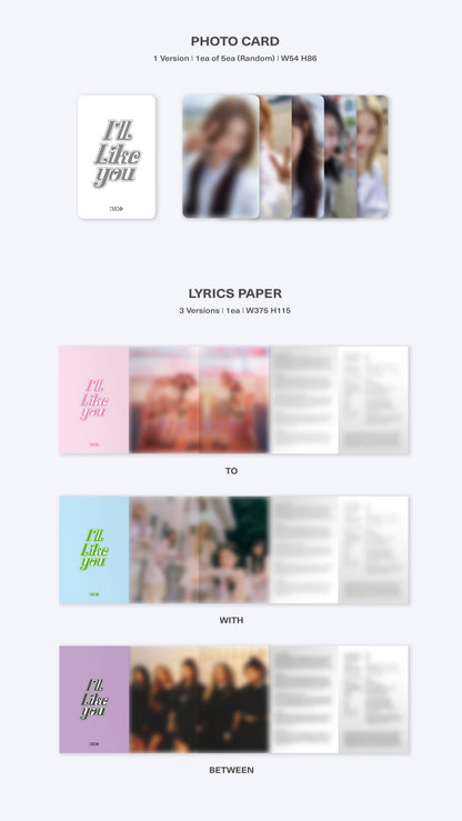 ILLIT 2nd Mini Album – I’LL LIKE YOU (GLLIT Ver.) (Random)
