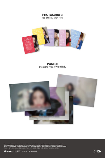 ILLIT 3rd Mini Album – bomb (GLLIT Ver.) (Random)