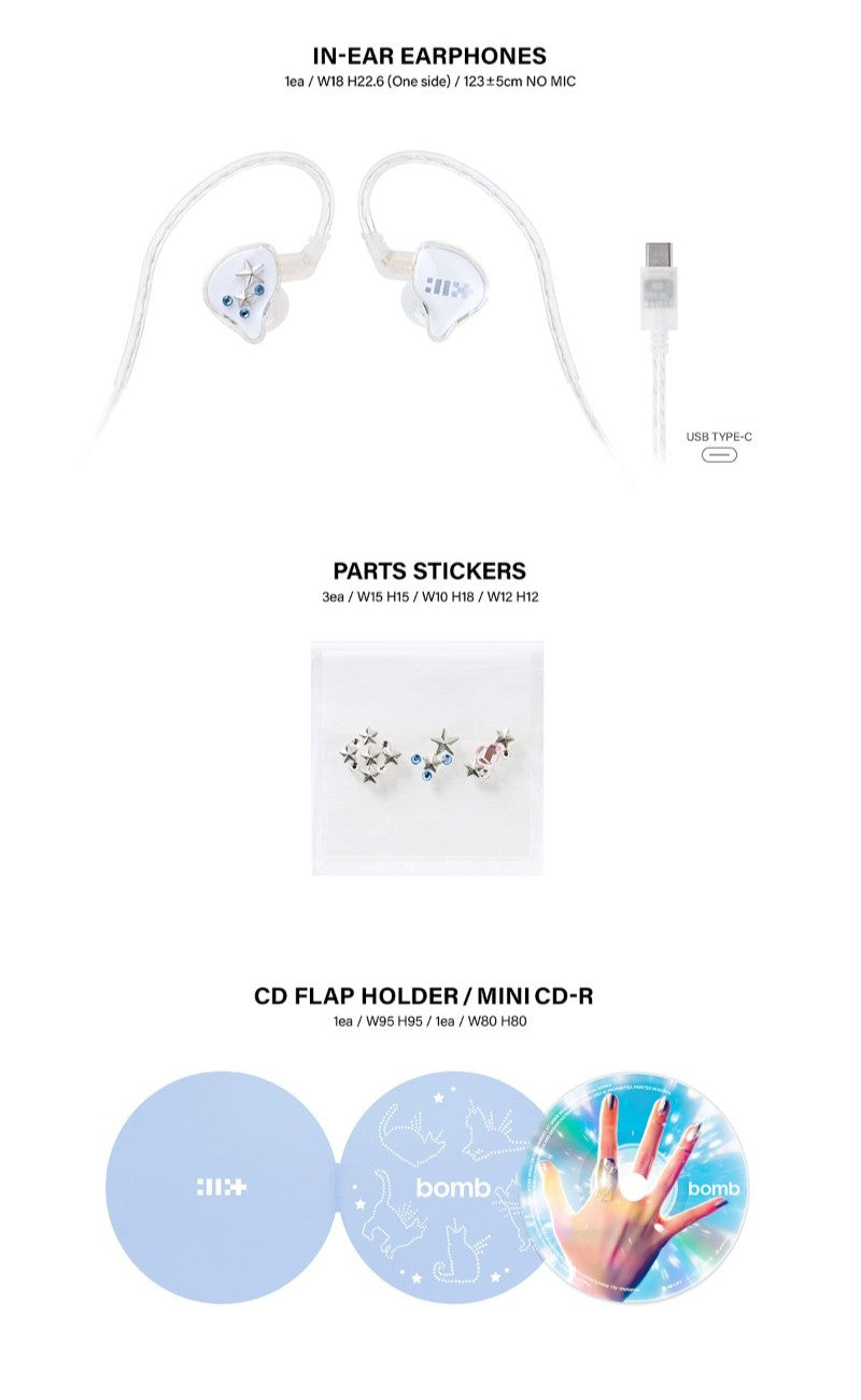 ILLIT 3rd Mini Album – bomb (Merch Ver.)