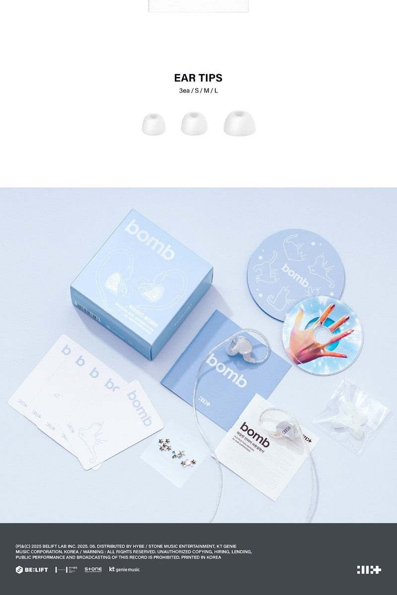 ILLIT 3rd Mini Album – bomb (Merch Ver.) – K-Pop Stop NZ