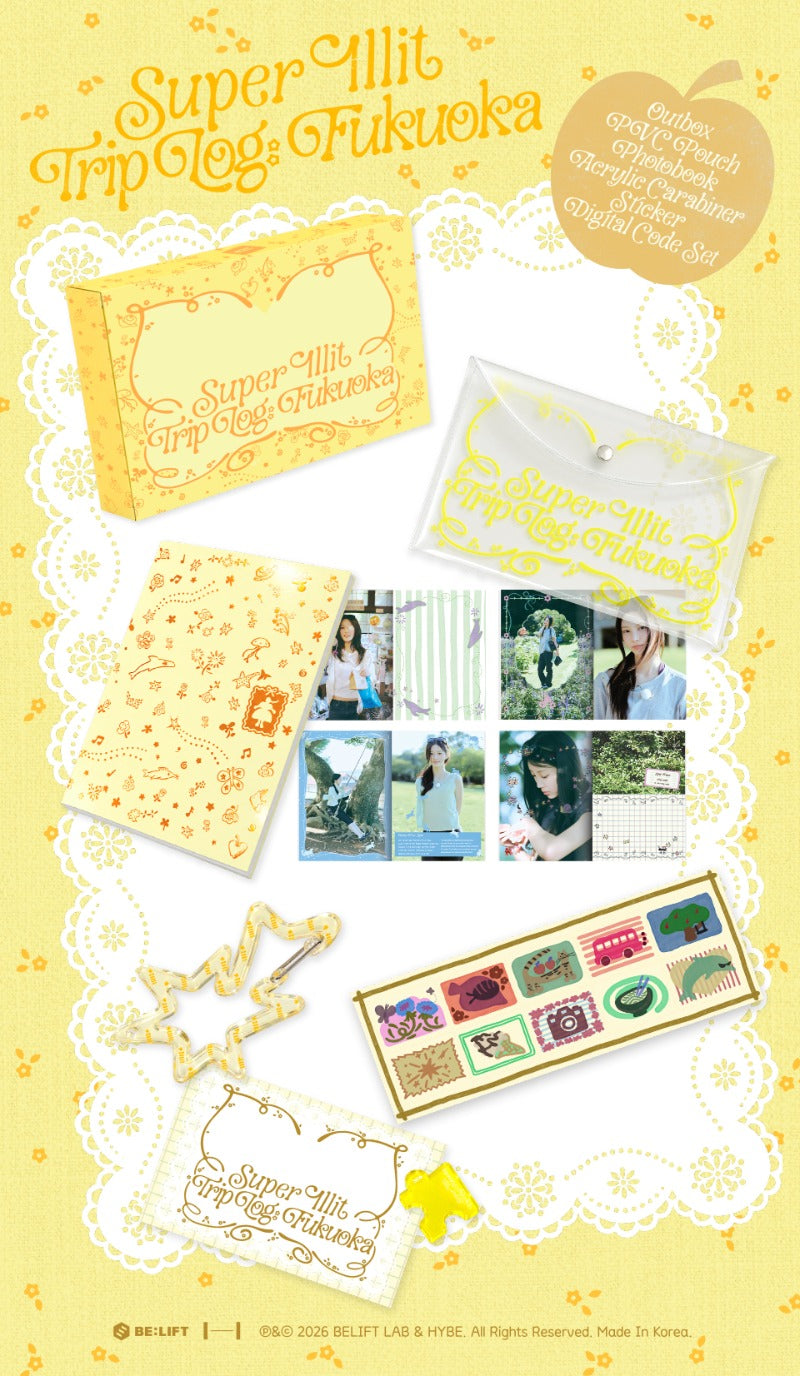 PRE-ORDER: ILLIT – SUPER ILLIT TRIP LOG : FUKUOKA (Digital Code)