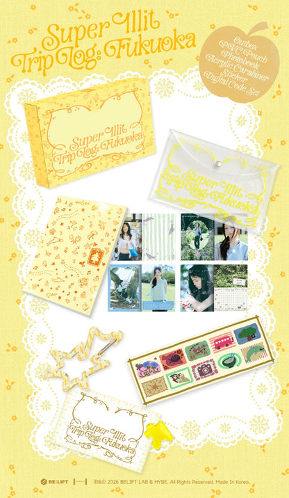 PRE-ORDER: ILLIT – SUPER ILLIT TRIP LOG : FUKUOKA (Digital Code)