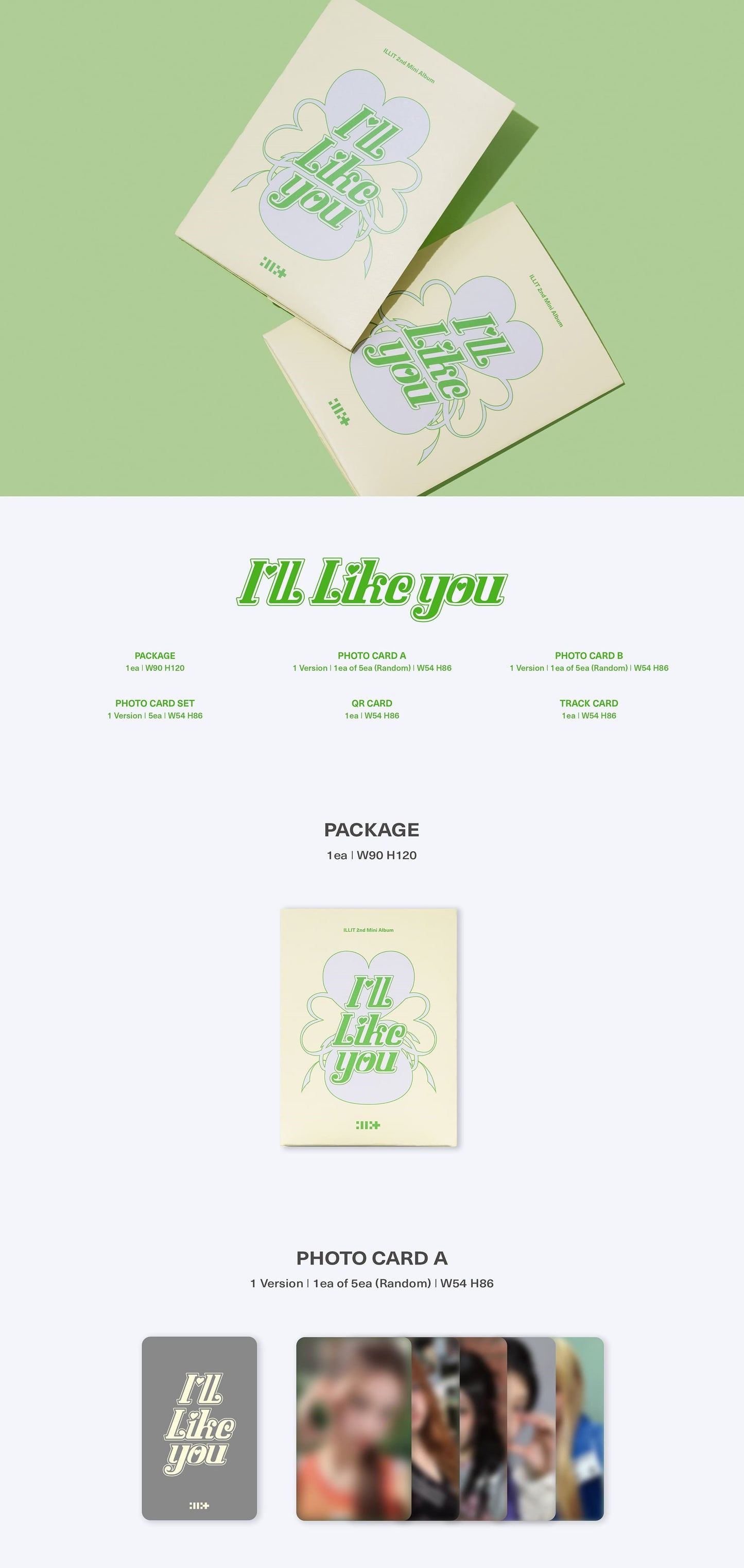 ILLIT 2nd Mini Album – I’LL LIKE YOU (Weverse Albums Ver.)