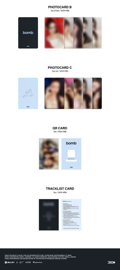 ILLIT 3rd Mini Album – bomb (Weverse Albums Ver.)