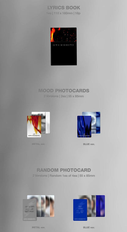 I.M (Monsta X) 1st EP Album - OVERDRIVE (Random)