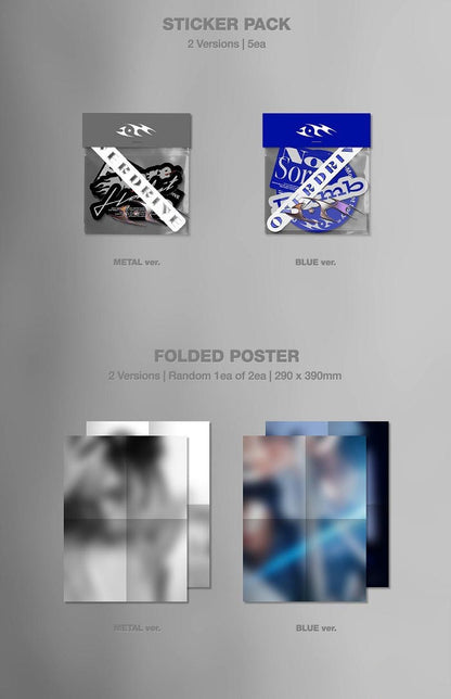 I.M (Monsta X) 1st EP Album - OVERDRIVE (Random)