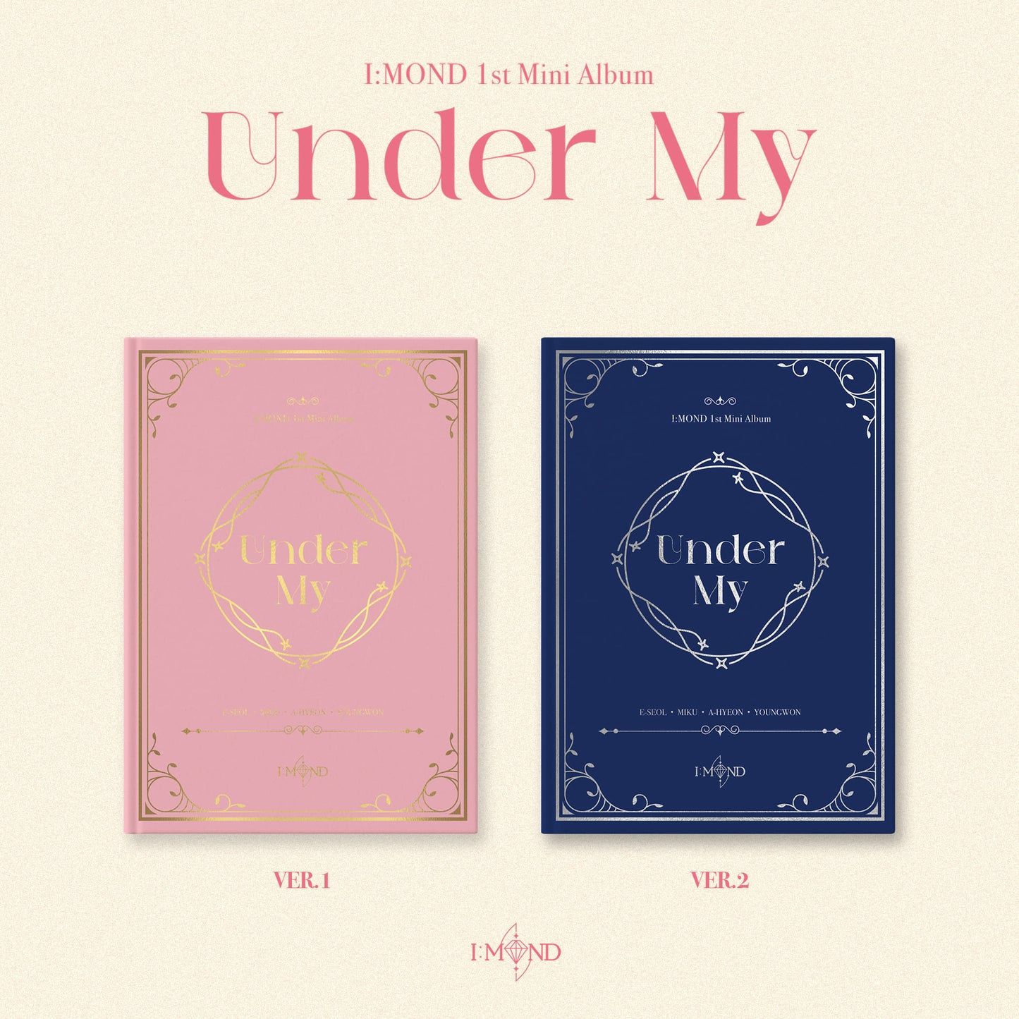 I:MOND 1st Mini Album – Under My (Random)