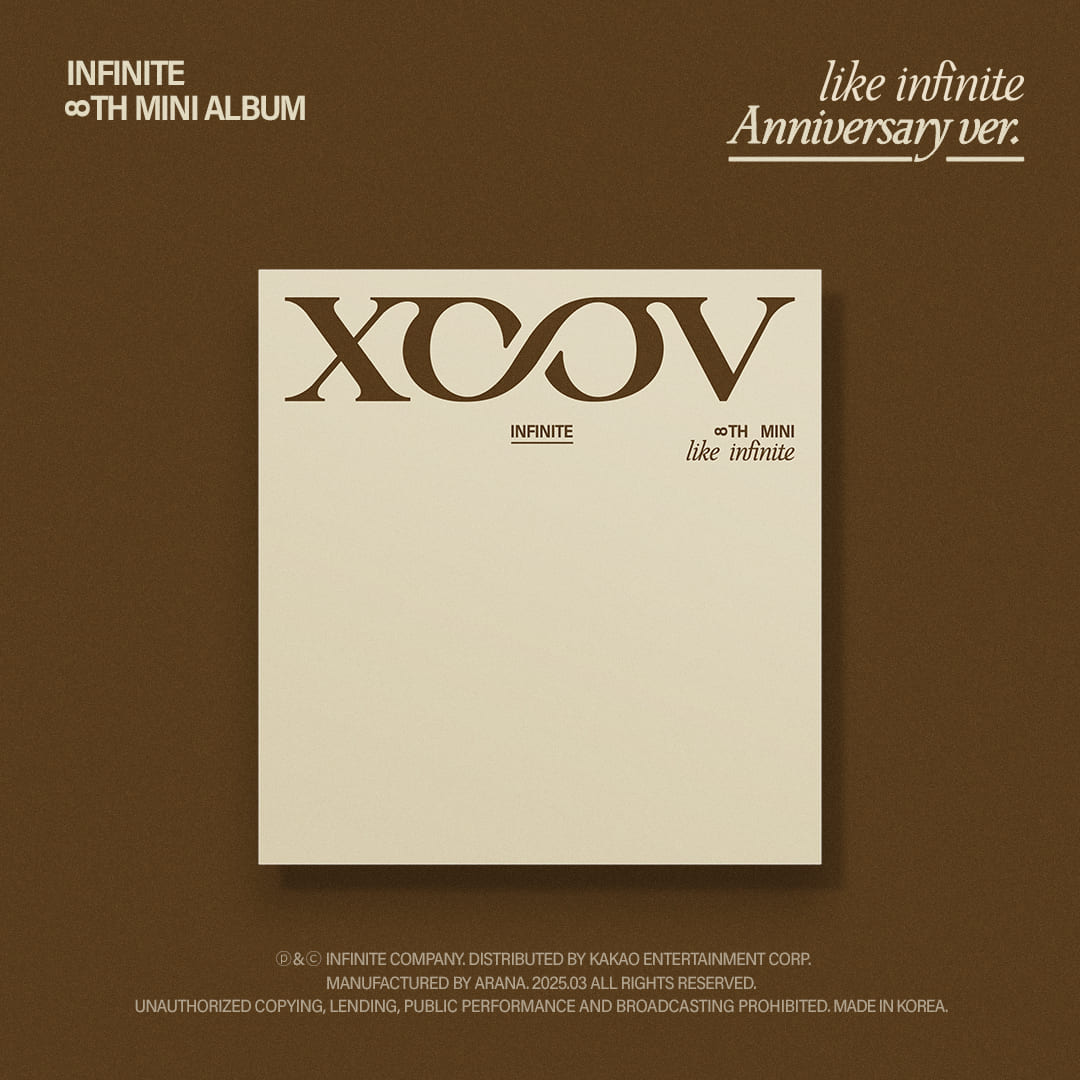 Infinite 8th Mini Album – LIKE INFINITE (Anniversary Ver.) (Random)