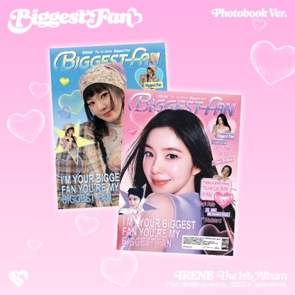 IRENE (Red Velvet) The 1st Album - Biggest Fan (Photobook Ver.)