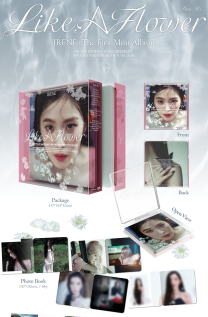 IRENE (Red Velvet) The First Mini Album – Like A Flower (Case Ver.)