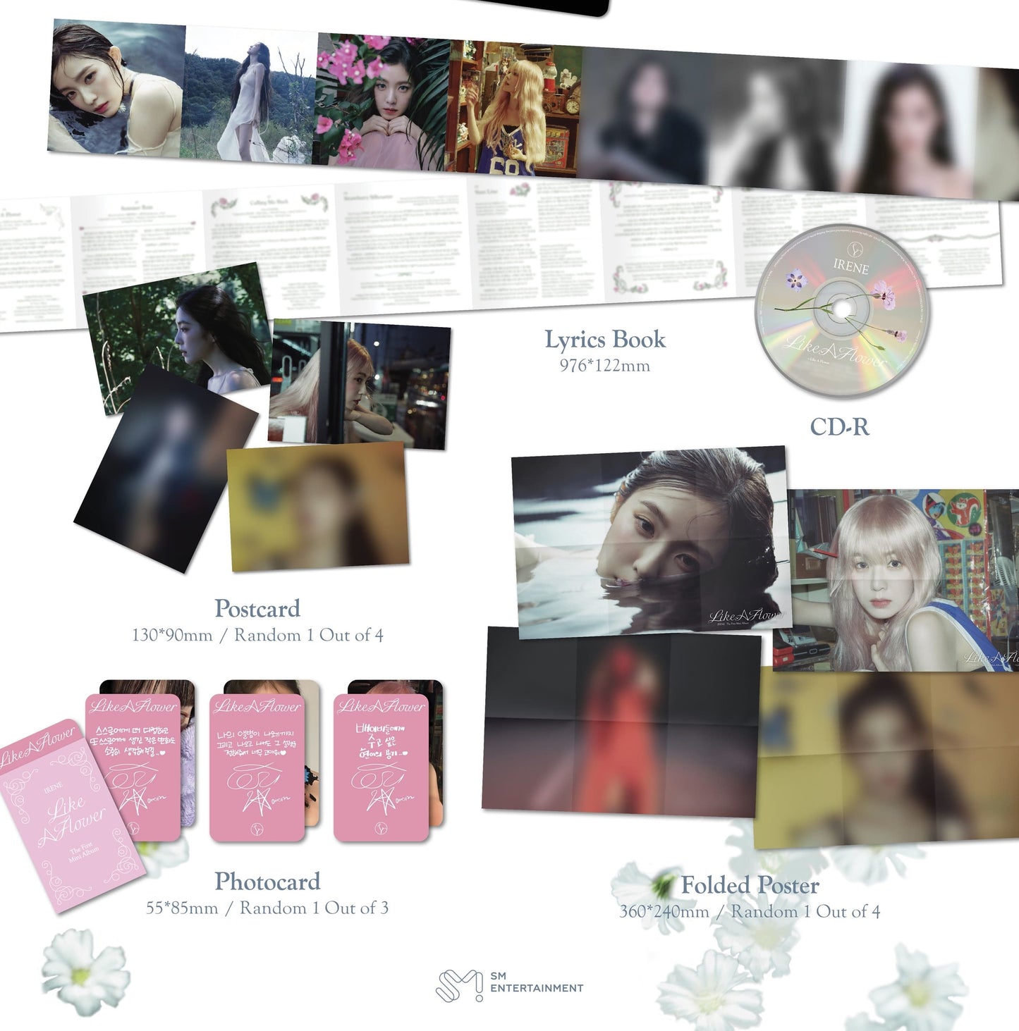 IRENE (Red Velvet) The First Mini Album – Like A Flower (Case Ver.)