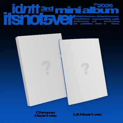 PRE-ORDER: idntt 3rd Mini Album - itsnotver