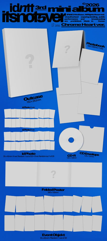 PRE-ORDER: idntt 3rd Mini Album - itsnotver