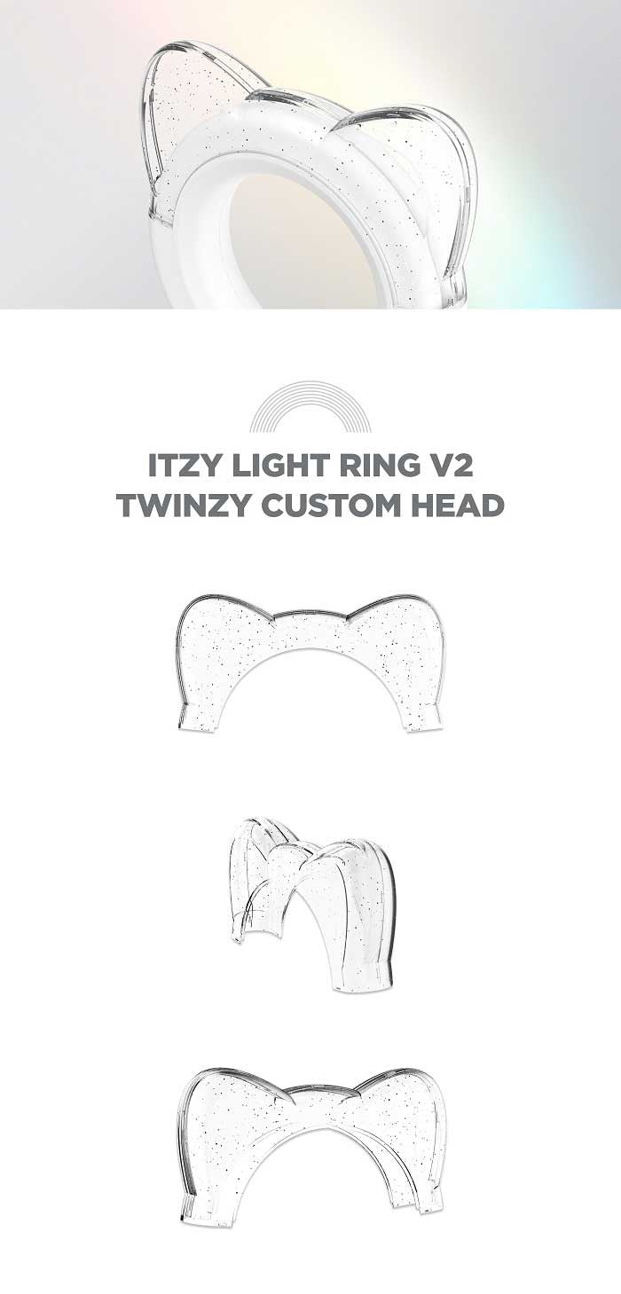 ITZY – OFFICIAL LIGHT RING VER 2 [TWINZY CUSTOM HEAD]