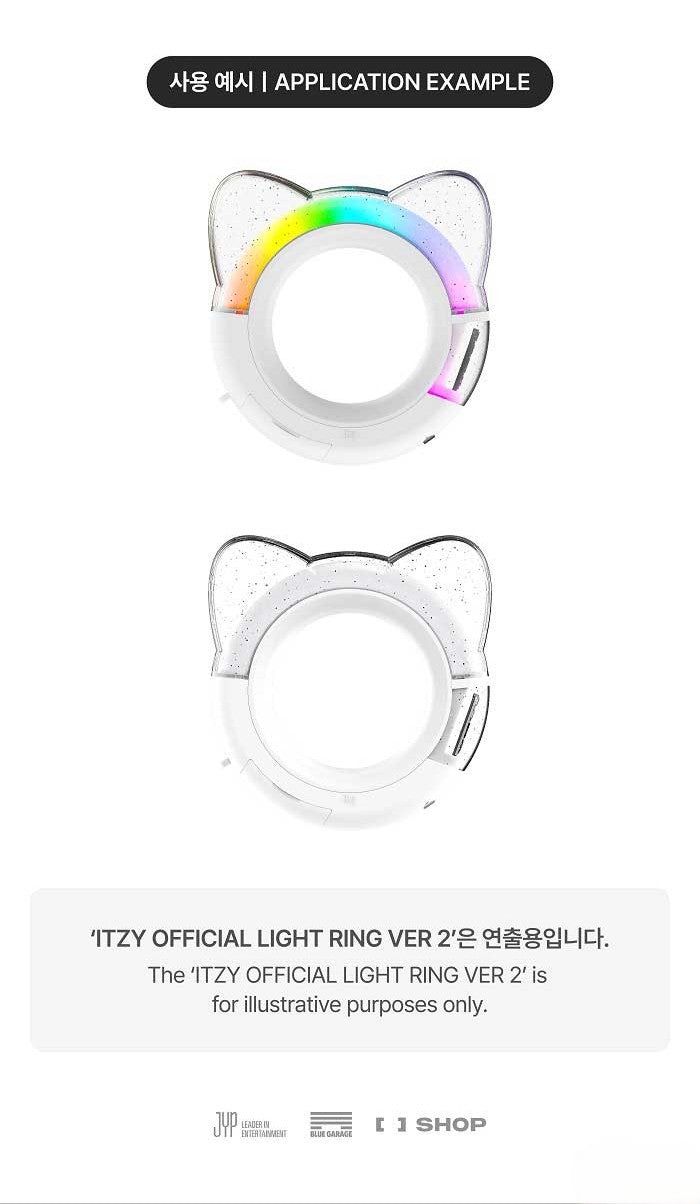 ITZY – OFFICIAL LIGHT RING VER 2 [TWINZY CUSTOM HEAD] – K-Pop Stop NZ
