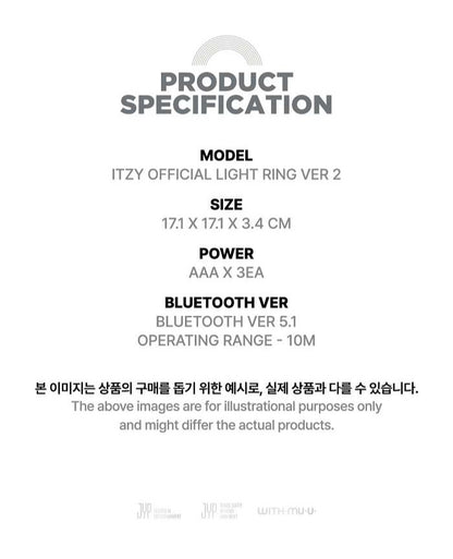 ITZY – OFFICIAL LIGHT RING VER. 2 [Restock]