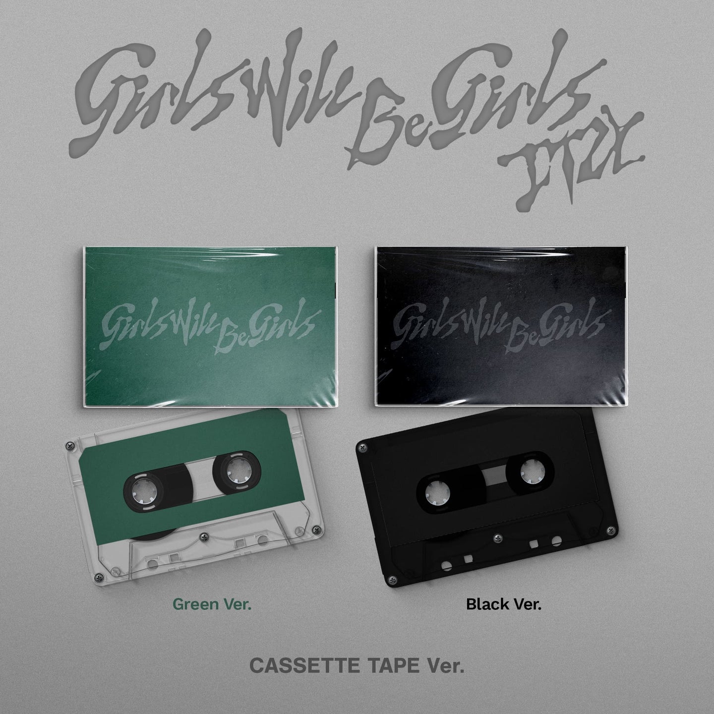 PRE-ORDER: ITZY – Girls Will Be Girls (Cassette Tape Ver.) (Random)