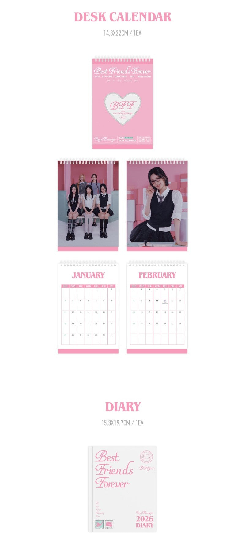 ITZY 2026 SEASON’S GREETINGS - Best Friends Forever