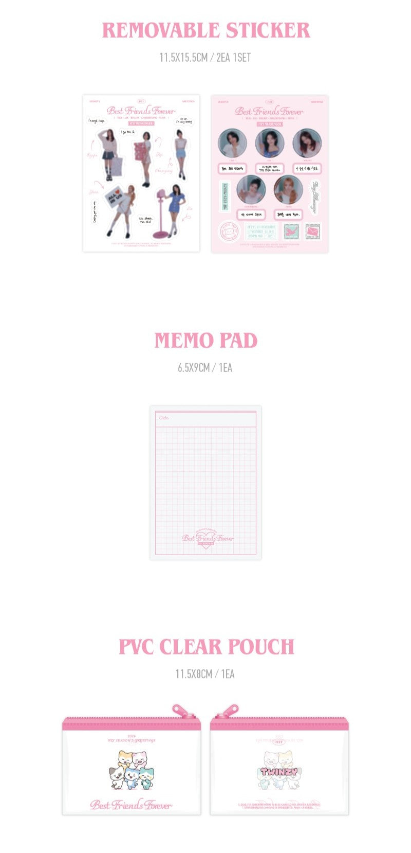 ITZY 2026 SEASON’S GREETINGS - Best Friends Forever