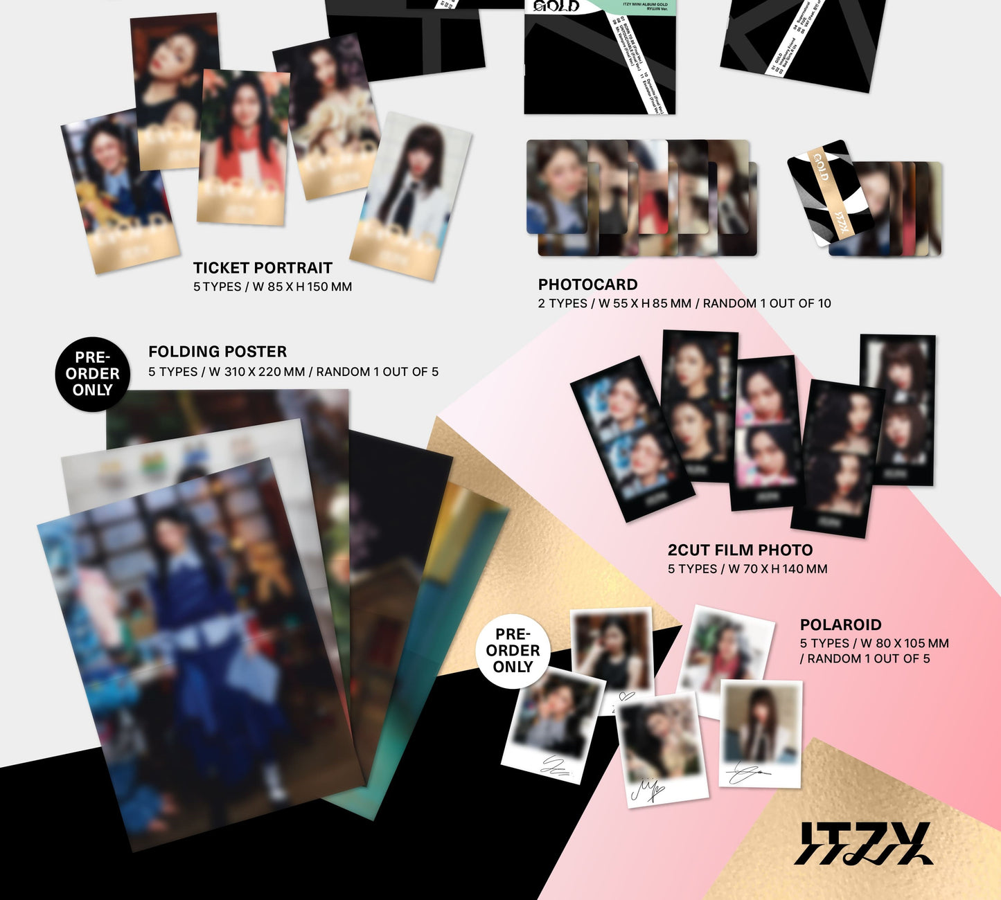 ITZY – GOLD (DIGIPACK Ver.) (Random)