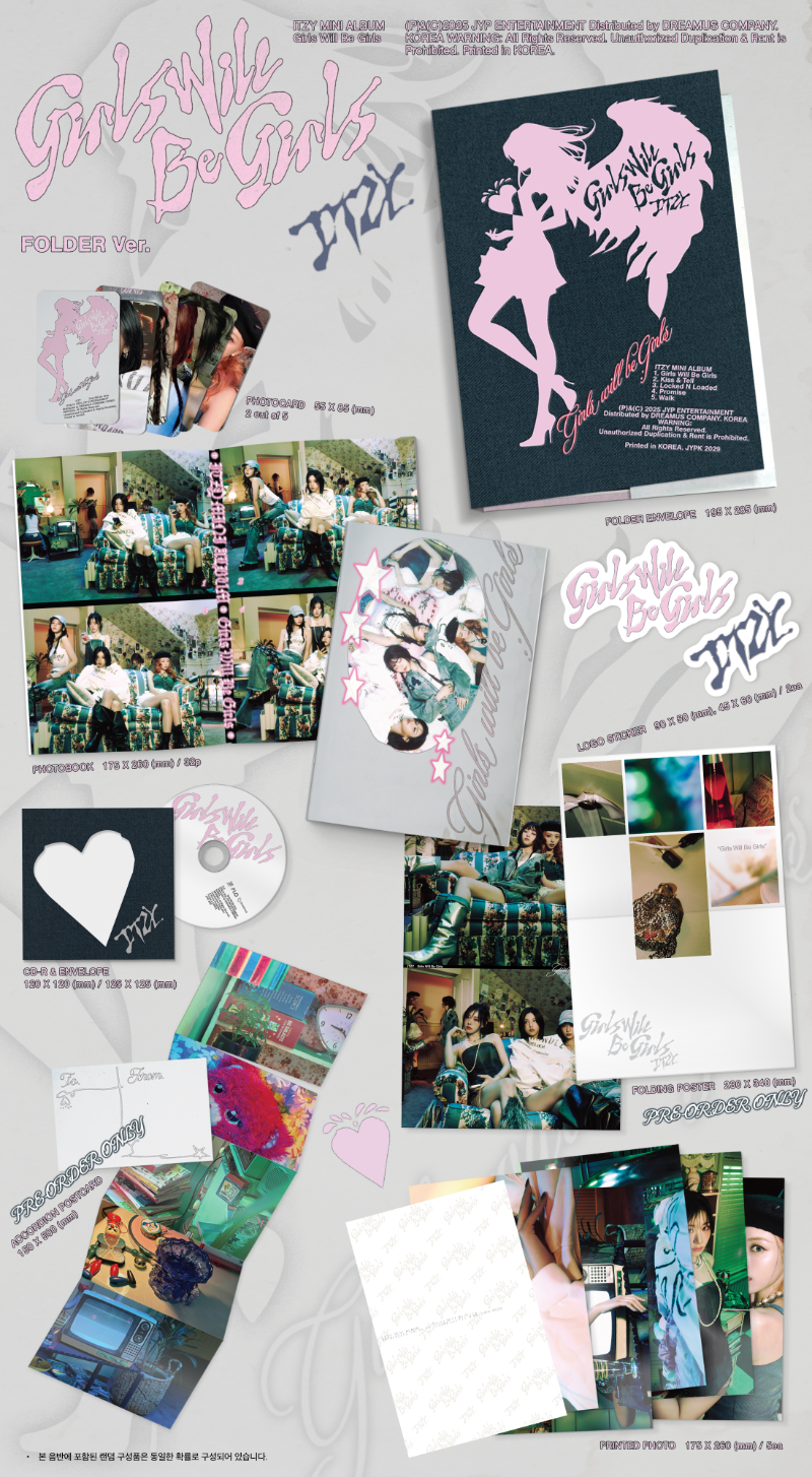 ITZY – Girls Will Be Girls (Folder Ver.)