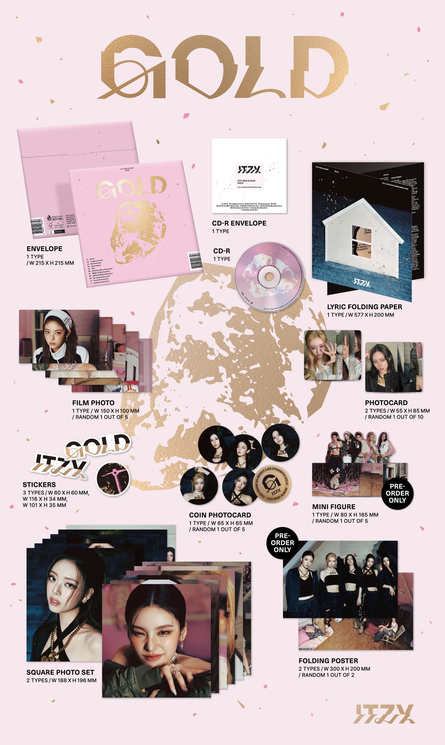ITZY – GOLD (SPECIAL EDITION) (Random)